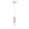Euf Venna, Pendant, 17", Polished Nickel, Alabaster 50352-036 - alternate 2