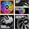 Level Play Levelplay CF120 ARGB 120mm PWM Fan 4-Pin Addressable-RGB 3-Pin Single Performance Fan 3B23EECPUCOOLA120BLK - alternate 5