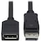 Tripp Lite 6FT DISPLAYPORT EXTENSION CABLE WITH LATCHES VIDEO / AUDIO HDCP DP EXTENSION M/F P579-006 - alternate 1