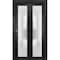 Sartodoors Sliding Closet Bi-fold Doors Planum 2102 Black Solid Core Modern Interior PLANUM2102BF-BLK-60 x 96 (2* 30x96) - alternate 1