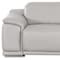 Homeroots 80in Ash Gray and Silver Leather Power Reclining Loveseat 643820 - alternate 4