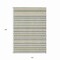 Homeroots 10' X 14' Linen And Lime Green Striped Washable Indoor Outdoor Area Rug 610539 - alternate 3