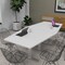 Skutchi Designs 8 Person Conference Table With Power Unit | 8' Hexagon Table | Harmony Series HAR-HEX.IR-48X96-T.BK-H3041-EBLK - alternate 6