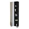 Homeroots 20" Black Accent Cabinet With Nine Shelves 535011 - alternate 5
