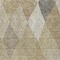 Homeroots 3' X 5' Wheat Taupe And Ivory Argyle Washable Indoor Outdoor Area Rug 613741 - alternate 3