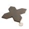 Apollo Tile Seville 5 x 5 in. Matte Graphite Black Porcelain Cross Wall and Floor Tile 5.31 sq ft/case, 34PK TNG88CRBLKA - alternate 7