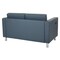 Office Star Products Atlantic Loveseat, Blue ATL52-R105 - alternate 8