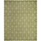 Homeroots 8' X 10' Green And Ivory Geometric Indoor Outdoor Area Rug 573067 - alternate 4