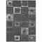 Homeroots 5' X 8' Black And Gray Geometric Washable Indoor Outdoor Area Rug 605014 - alternate 4