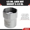 Performance Tool 1/2 Dr. Lock Nut Socket 2-1/2 In Lock Nut Skt 2-, W83244 W83244 - alternate 5
