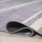 Jonathan Y Bande Distressed Ticking Stripe Non-Slip Machine-Washable Lavender/Ivory 5 ft. x 8 ft. Area Rug WSH121A-5 - alternate 3