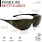 Bison Life PrimeX IR5, Welding Safety Glasses, Anti-Fog & Anti-Scratch, Dark Green Lens SH-PRXSG-FCBK-MS14-IR5 - alternate 5