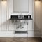 Kingston Brass 36-Inch Black Granite Console Sink with Acrylic Legs and Shelf, 8-Inch, 3-Hole KVPK36KAB1 - alternate 3