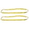 Mytee Products Round Sling 20 ft Yellow 8400# Vertical 6700 # Choker 16800 # Basket, 2PK RSL-20-8400x2 - alternate 1