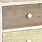 Homeroots 19in White Gray and Natural Distressed Accent Cabinet With Three Drawers 379823 - alternate 3