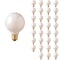 Bulbrite 25 Watt Dimmable White G25 Incandescent Light Bulbs w/Medium (E26) Base, 2700K Warm White, 24PK 861957 - alternate 1