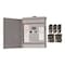 Square D Load Center, 24 -Pole, 125 A, 12 -Space, Plug-On Neutral, NEMA 3R Enclosure HOM1224M125PRBVP - alternate 6