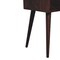 Homeroots 22" Brown Solid Wood Square Two Drawer Nightstand 651798 - alternate 7