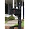 Architectural Mailboxes Stratford Mailbox and Post Combo, Black SC000BAM - alternate 7