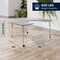 Flash Furniture Commercial Adjustable Height Horseshoe Activity Table with Locking Casters-Gray XU-A6066-HRSE-GRY-T-A-CAS-GG - alternate 7