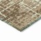 Homeroots 8' Brown And Ivory Round Geometric Washable Indoor Outdoor Area Rug 631995 - alternate 6