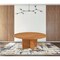 Homeroots 70" Natural Rounded Solid Wood Dining Table 488703 - alternate 4