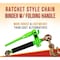 Mytee Products 1/2 in-5/8 in Hi-Viz Green Folding Handle Ratchet Load Binder w/Grab Hook 18100 lbs CBRS-FH12 - alternate 4