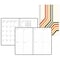 House Of Doolittle Non-Dated Weekly/Monthly Planner, 7 in x 11 in, Stripes Cover 2121-42 - alternate 1