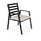 Leisuremod Chelsea 7-Pc Aluminum Extendable Dining Set, Weatherproof Cushions, Powder-Coated, 7PK CC20BL-BG6-MDT78BL - alternate 5