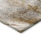 Homeroots 8' Runner Brown Abstract Washable Non Skid Indoor Outdoor Runner Rug 559569 - alternate 5