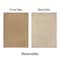 World Rug Gallery Diamond Weave Reversible Jute-Look Indoor/Outdoor Rug 2 ft x 7 ft Natural WR188NATURAL2X7 - alternate 4