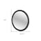 Homeroots 43" Black Metal Round Beaded Framed Accent Mirror 376380 - alternate 4