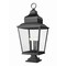 Z-Lite Raphael Sand Black 5 Light Outdoor Pier Mounted Fixture 5029PHXXLS-LSQPM-BK - alternate 1