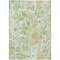 Homeroots 8' X 10' Artichoke Green Lavender And Beige Floral Washable Indoor Outdoor Area Rug 611183 - alternate 1