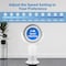 Simple Deluxe 27 Inch Bladeless Tower Fan with Remove, Cooling Fan for Indoor Use, Oscillating Fan for Home Bedro HIFANXBLALES27WS01 - alternate 4