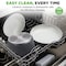 Nutrichef 18-Piece Ceramic Cookware Set with Detachable Handles, Non Stick Pots and Pans, PTFE-Free Natural NCCS18DTHGY - alternate 4