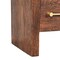 Homeroots 23" Brown Solid Wood Two Drawer Nightstand 701721 - alternate 4