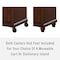 Crosley Cambridge Stainless Steel Top Portable Kitchen Island/Cart KF30022DMA - alternate 4