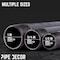 Ace Trading - Nipple 1/2 in. MIP each X 1/2 in. D MIP Black Steel Close Nipple 300UP12XCL - alternate 6