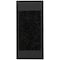 Sunlite 12in. LED Rectangular Clear Acrylic Panel 3000K Dimmable Black Outdoor Up & Down Wall Sconce 81040-SU - alternate 2
