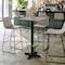 Flash Furniture Rectangle 30 in L, 24 in W, Gray XU-GYTB-2430-T2222B-3CFR-GG - alternate 4