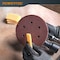 Powertec Sanding Belt Assortment, 4in W, 36in L, 3EA of 60/80/120/150/240/400 Grit, 18PK & 5PK Rubber Eraser 11011-7N - alternate 5