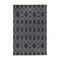 Homeroots 3' X 5' Gray Geometric Handmade Indoor Outdoor Area Rug 557182 - alternate 3