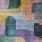 Homeroots 10' X 14' Blue Purple And Green Abstract Washable Indoor Outdoor Area Rug 604365 - alternate 6