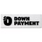 Signmission $0 Down Payment, 24 Inch, Banner B-72-30332 - alternate 1