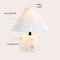 Jonathan Y Hermin 16.5" Contemporary Minimalist Geometric Sculptural Alabaster Cube Metal LED Table Lamp w/Nigh JYL5611A - alternate 6