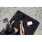 Picnic Time Family Of Brands Blanket Tote Outdoor Picnic Blanket, Black with Black Exterior 820-00-175-000-0 - alternate 5