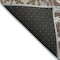 Homeroots 5' X 8' Brown Gray And Ivory Damask Washable Indoor Outdoor Area Rug 599401 - alternate 5
