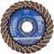 Pferd PFERD Flap Disc, PVL-R, POLIVLIES CURVE, 4-1/2in x 7/8, Coarse, Aluminum oxide 45920 - alternate 7