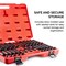 Neiko 0.5 in Dr. Impact Socket Set, Deep and Shallow, Metric 02330A - alternate 5